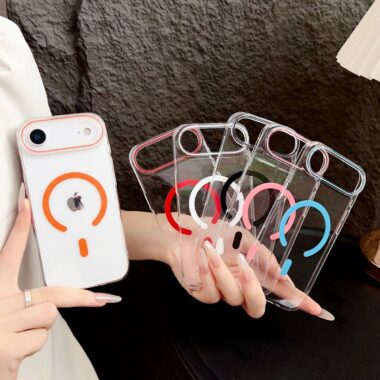 High transparency magnetic hard shell iPhone 17 Air case