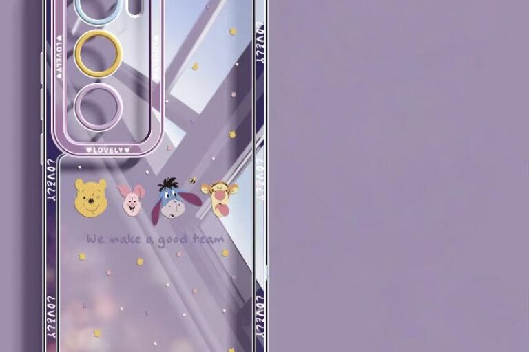 Cartoon transparent shockproof Samsung S24 Ultra silicone case