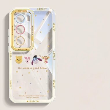 Cartoon transparent shockproof Samsung S24 Ultra silicone case