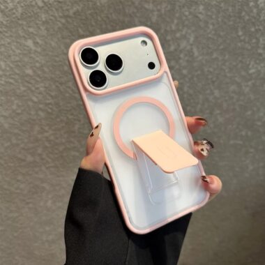 Fashion color frosted magnetic shockproof iPhone 17 case