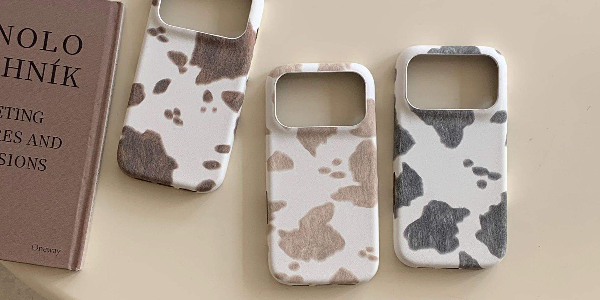 Premium cowhide texture shockproof iPhone 17 case