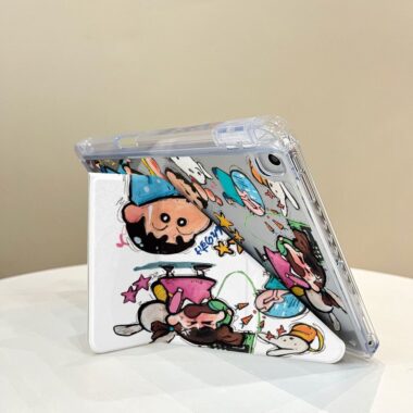 Cartoon Crayon Shin-chan Y fold tri fold shockproof iPad case