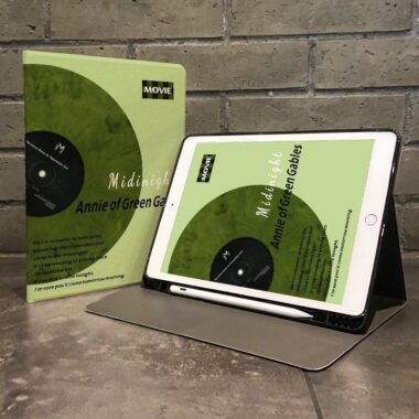 Vinyl record book style shockproof iPad case