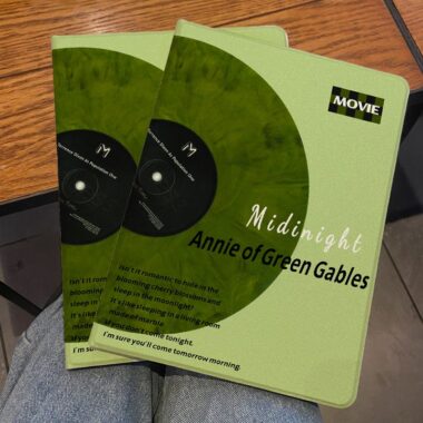 Vinyl record book style shockproof iPad case