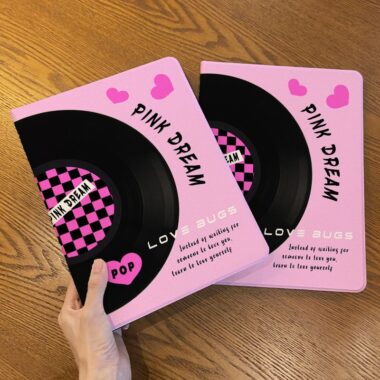 Vinyl record book style shockproof iPad case