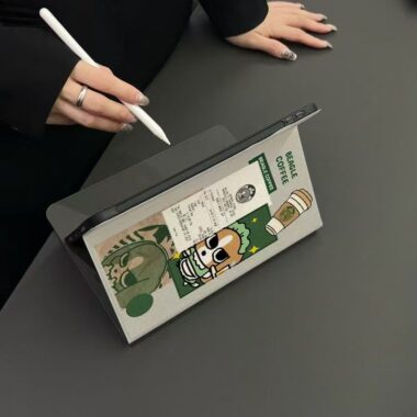 Cartoon beagle full cover shockproof iPad case