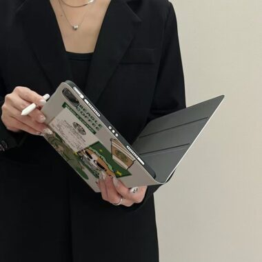 Cartoon beagle full cover shockproof iPad case