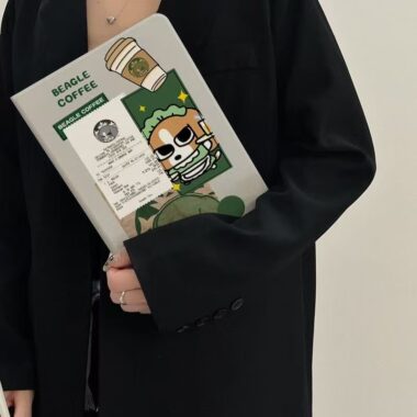 Cartoon beagle full cover shockproof iPad case