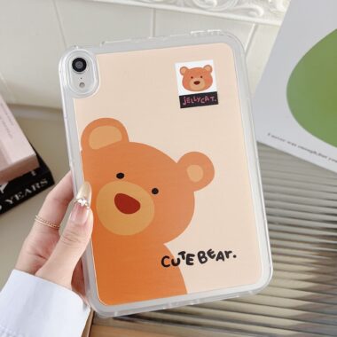 Cute cartoon painted animals full cover shockproof iPad case