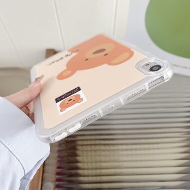 Cute cartoon painted animals full cover shockproof iPad case