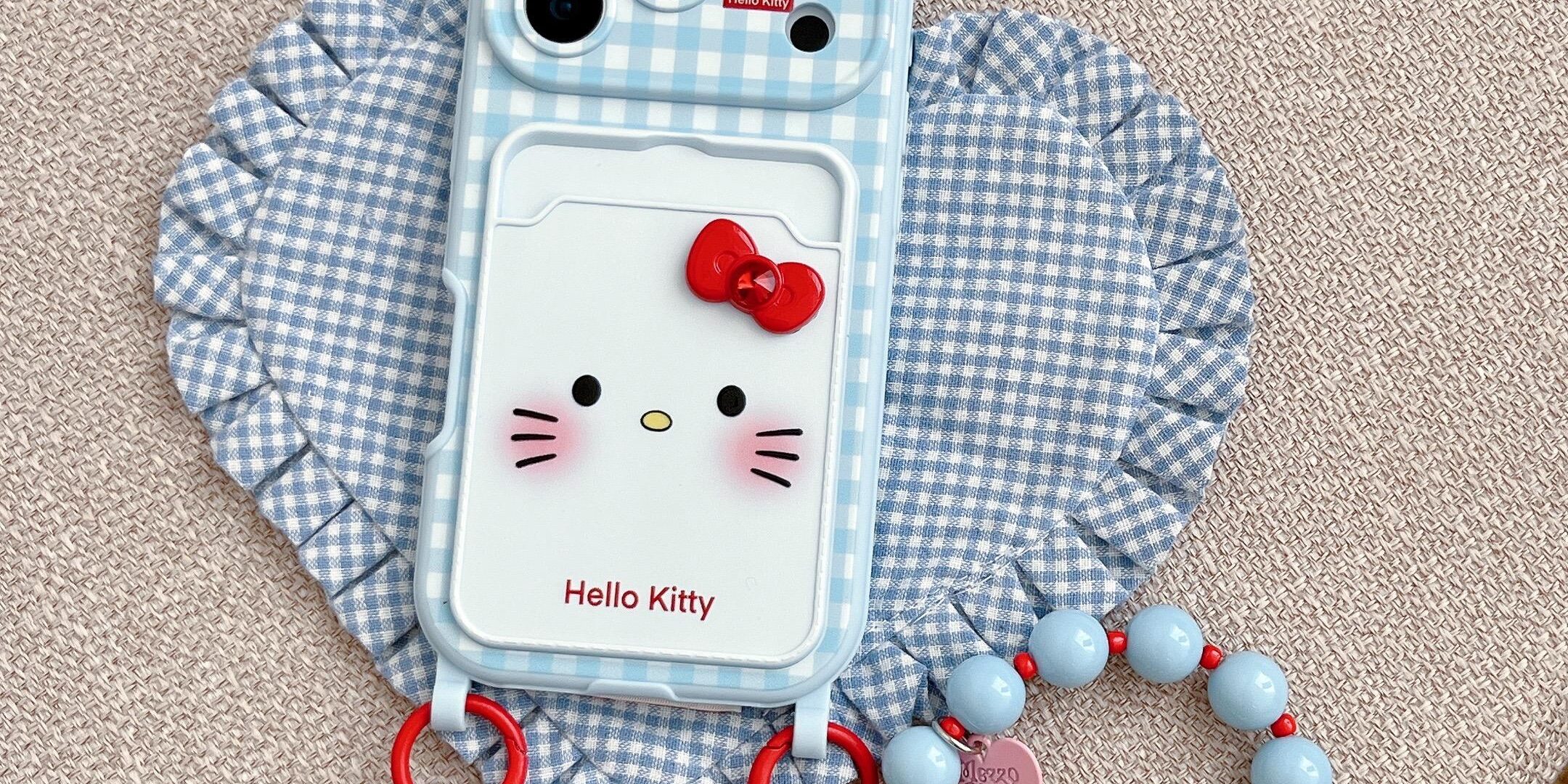 Cartoon cat expression anti-fingerprint acrylic iPhone 17 case