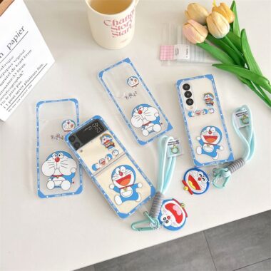 Doraemon cartoon shockproof Samsung Z Flip6 phone case