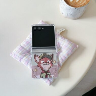 Zootopia Judy Nick clear bracelet Samsung Z Flip6 shockproof case