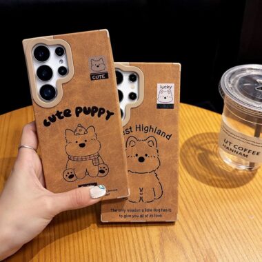 West Highland dog magnetic shockproof Samsung S24 Ultra case