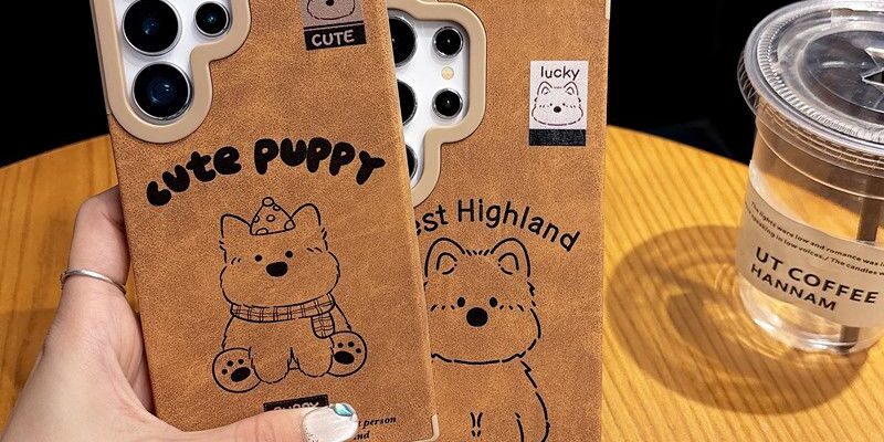 West Highland dog magnetic shockproof Samsung S24 Ultra case