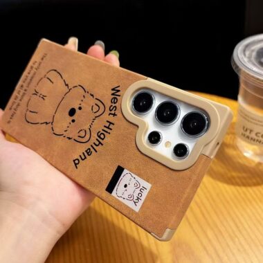 West Highland dog magnetic shockproof Samsung S24 Ultra case