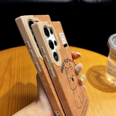 West Highland dog magnetic shockproof Samsung S24 Ultra case