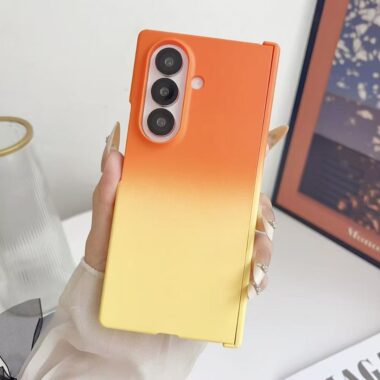 Dopamine gradient frosted shockproof Samsung Z Fold case