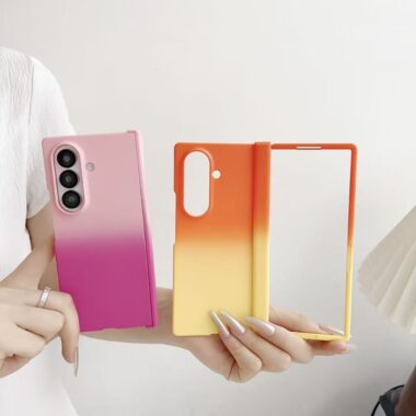 Dopamine gradient frosted shockproof Samsung Z Fold case