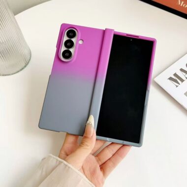 Dopamine gradient frosted shockproof Samsung Z Fold case