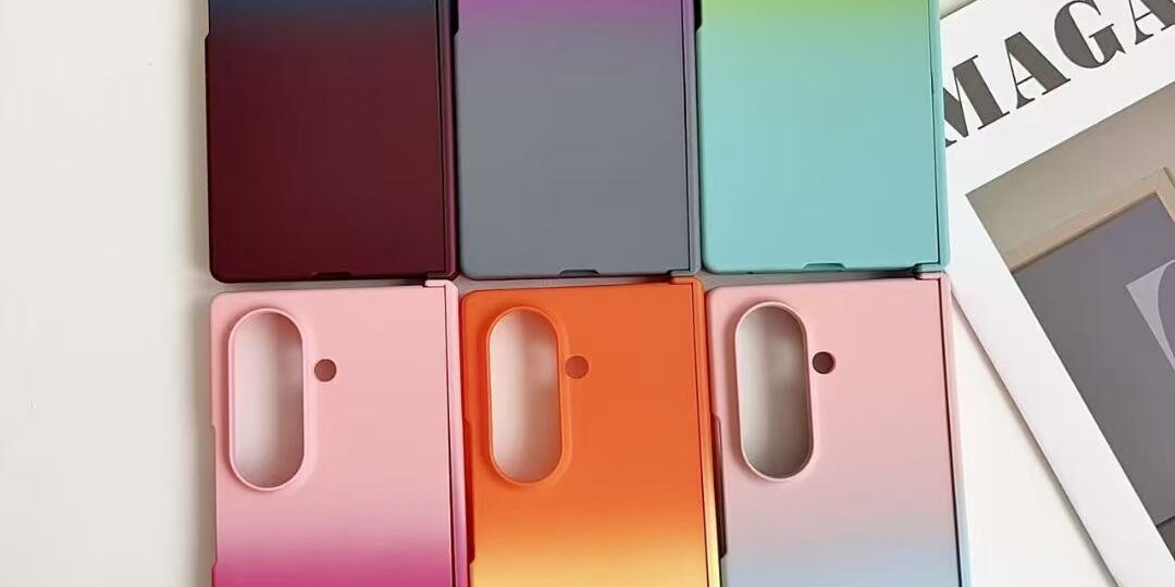 Dopamine gradient frosted shockproof Samsung Z Fold case