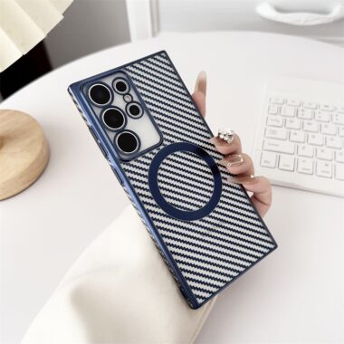 6D laser electroplated shockproof Samsung S24 Ultra hard case