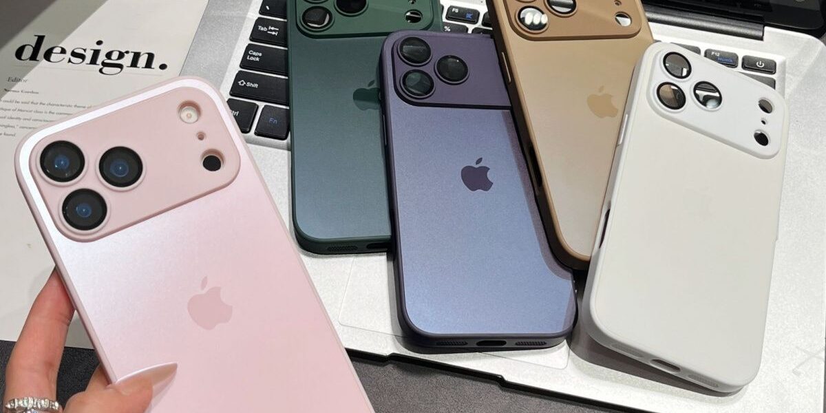 Premium frosted full cover shockproof iPhone 17 case