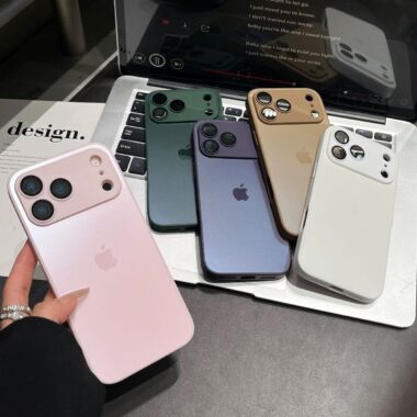 Premium frosted full cover shockproof iPhone 17 case