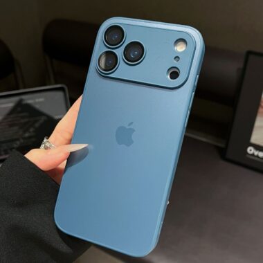 Premium frosted full cover shockproof iPhone 17 case