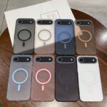 Frosted magnetic ultra slim hard iPhone 17 Air Pro Pro Max case