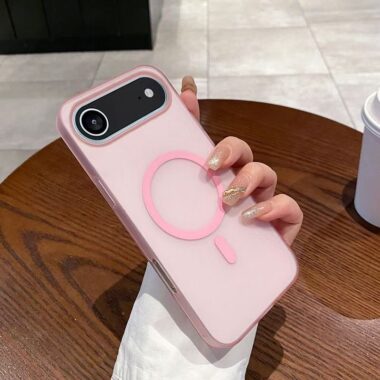 Frosted magnetic ultra slim hard iPhone 17 Air Pro Pro Max case