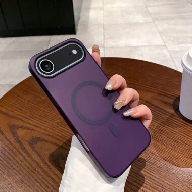 Frosted magnetic ultra slim hard iPhone 17 Air Pro Pro Max case