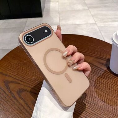 Frosted magnetic ultra slim hard iPhone 17 Air Pro Pro Max case