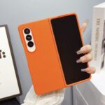 Solid color soft-touch hard Samsung Z Fold5 shockproof case