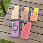 Gradient scratch resistant waterproof Samsung Ultra phone case