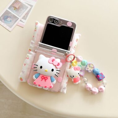 3D Hello Kitty shockproof Samsung Z Flip case
