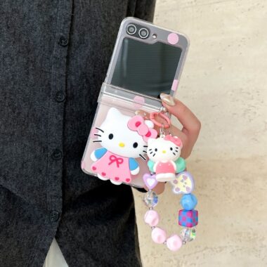 3D Hello Kitty shockproof Samsung Z Flip case