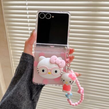 3D Hello Kitty shockproof Samsung Z Flip case