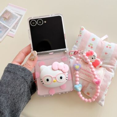 3D Hello Kitty shockproof Samsung Z Flip case