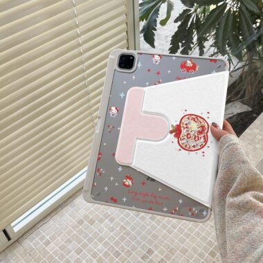 Hello Kitty party 360 rotating shockproof iPad case