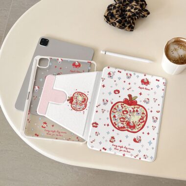 Hello Kitty party 360 rotating shockproof iPad case