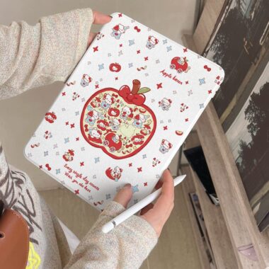 Hello Kitty party 360 rotating shockproof iPad case