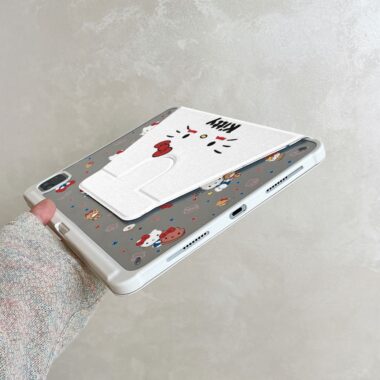 Cartoon Hello Kitty 360 rotating shockproof iPad case