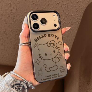 Cute Hello Kitty ultra-slim shockproof iPhone 17 case
