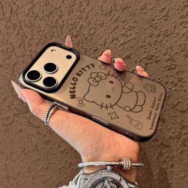 Cute Hello Kitty ultra-slim shockproof iPhone 17 case