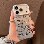 Cartoon Hello Kitty pattern full cover iPhone 17 case