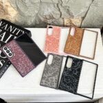 Magnetic leopard leather shockproof Samsung Z Flip6 hard case