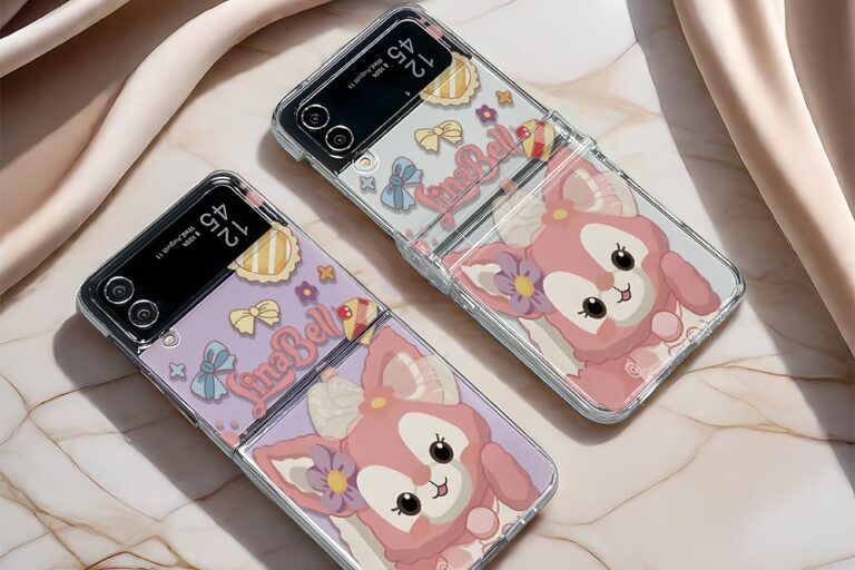 Cute LinaBell full cover shockproof Samsung Z Flip case