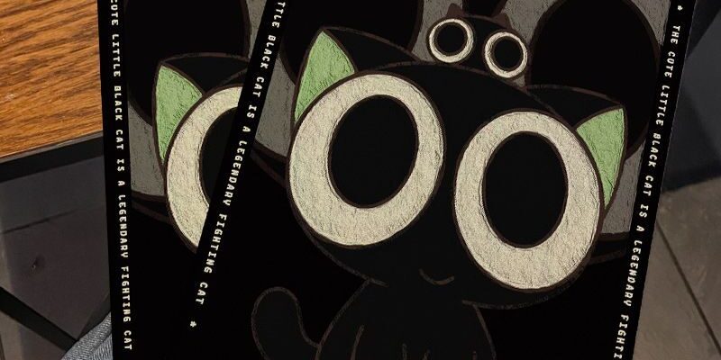 Cartoon Luo Xiaohei book style shockproof iPad case