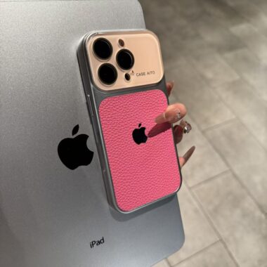 Frosted leather texture full cover shockproof iPhone 17 case